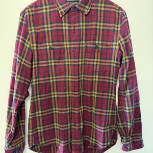 Bonobos Men's Multicolor Plaid Flannel Button Down Shirt